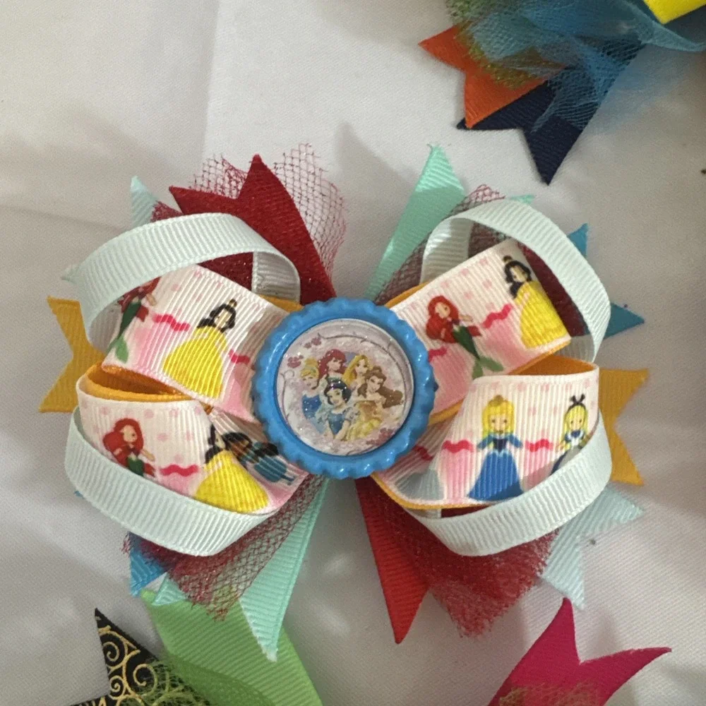 Hair Bows For Girls Handmade‎ Disney Trolls My Little Pony Princess Dr. Seuss